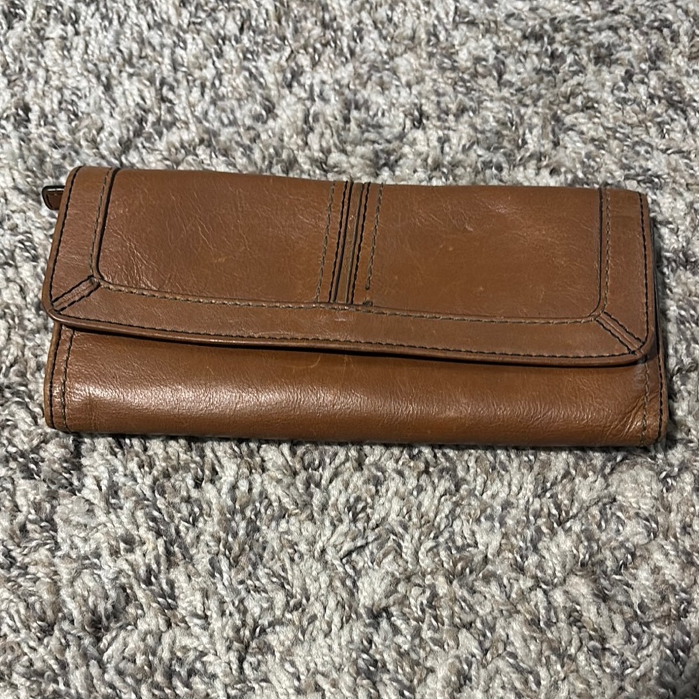 Fossil Tan Leather Wallet